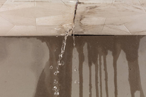 Professional Flood Damage Cleanup technician working in Purchase, NY